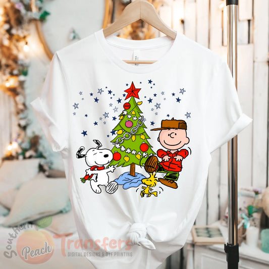Christmas - Charlie Brown tree - Shirts & Tops