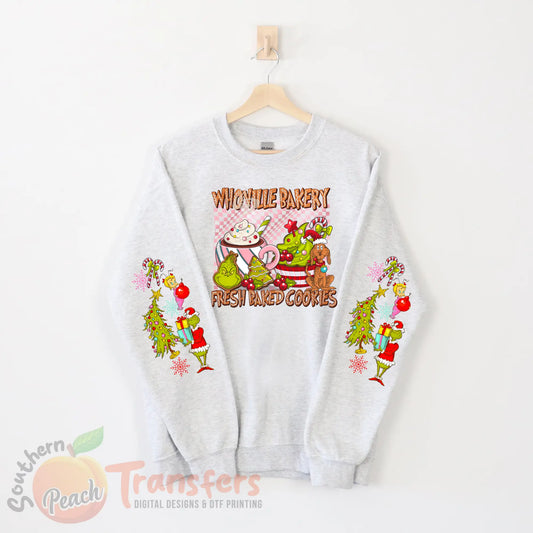Christmas - Grinch - Whooville Bakery - Shirts & Tops