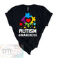 Autisum Awareness - Heart Puzzle - Shirts & Tops