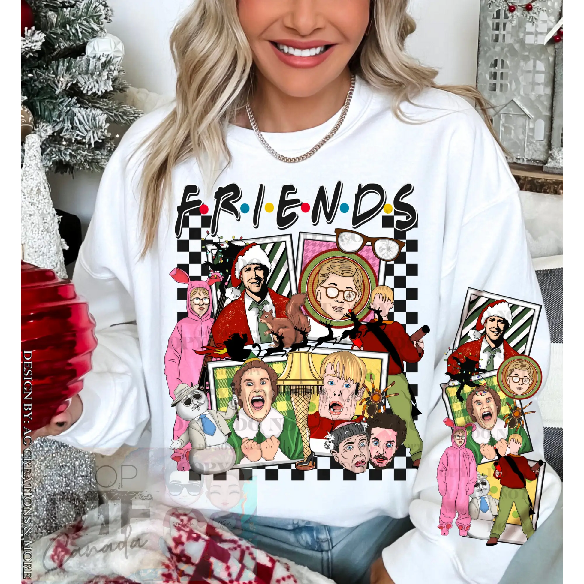 Christmas - friends - Shirts & Tops