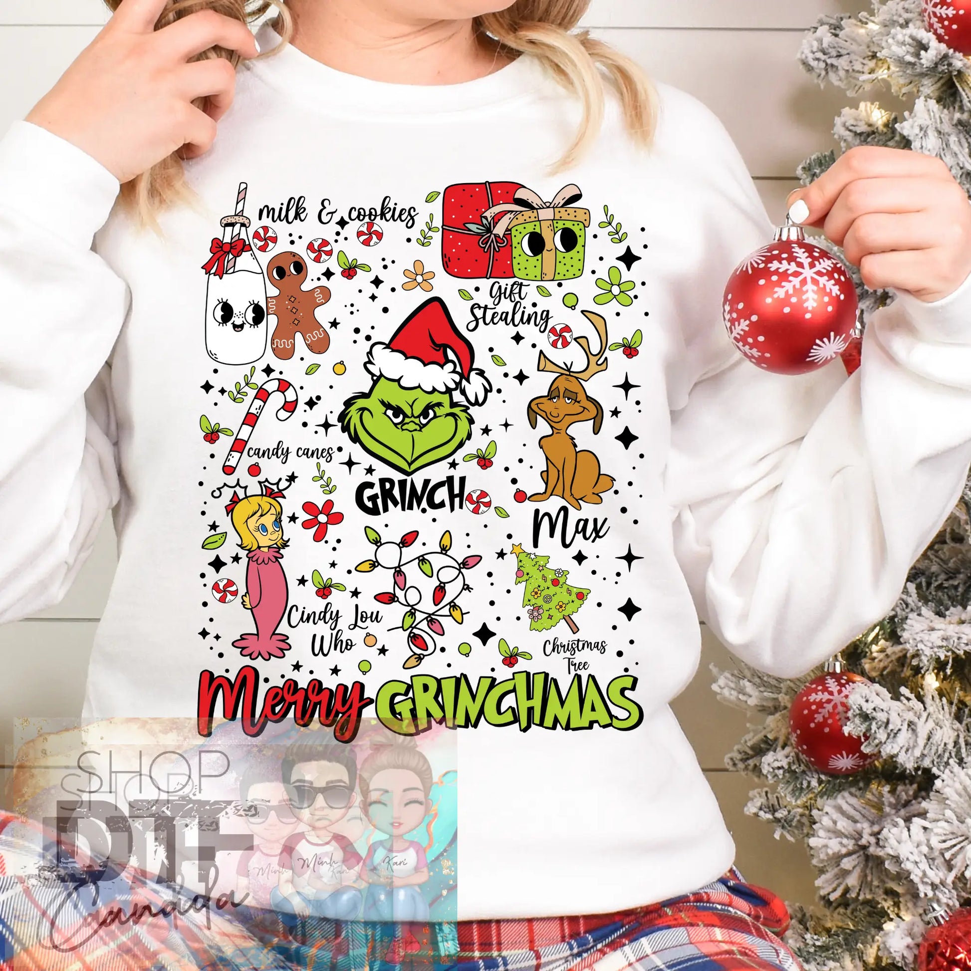 Christmas - Grinch - Merry Grinchmas - Shirts & Tops