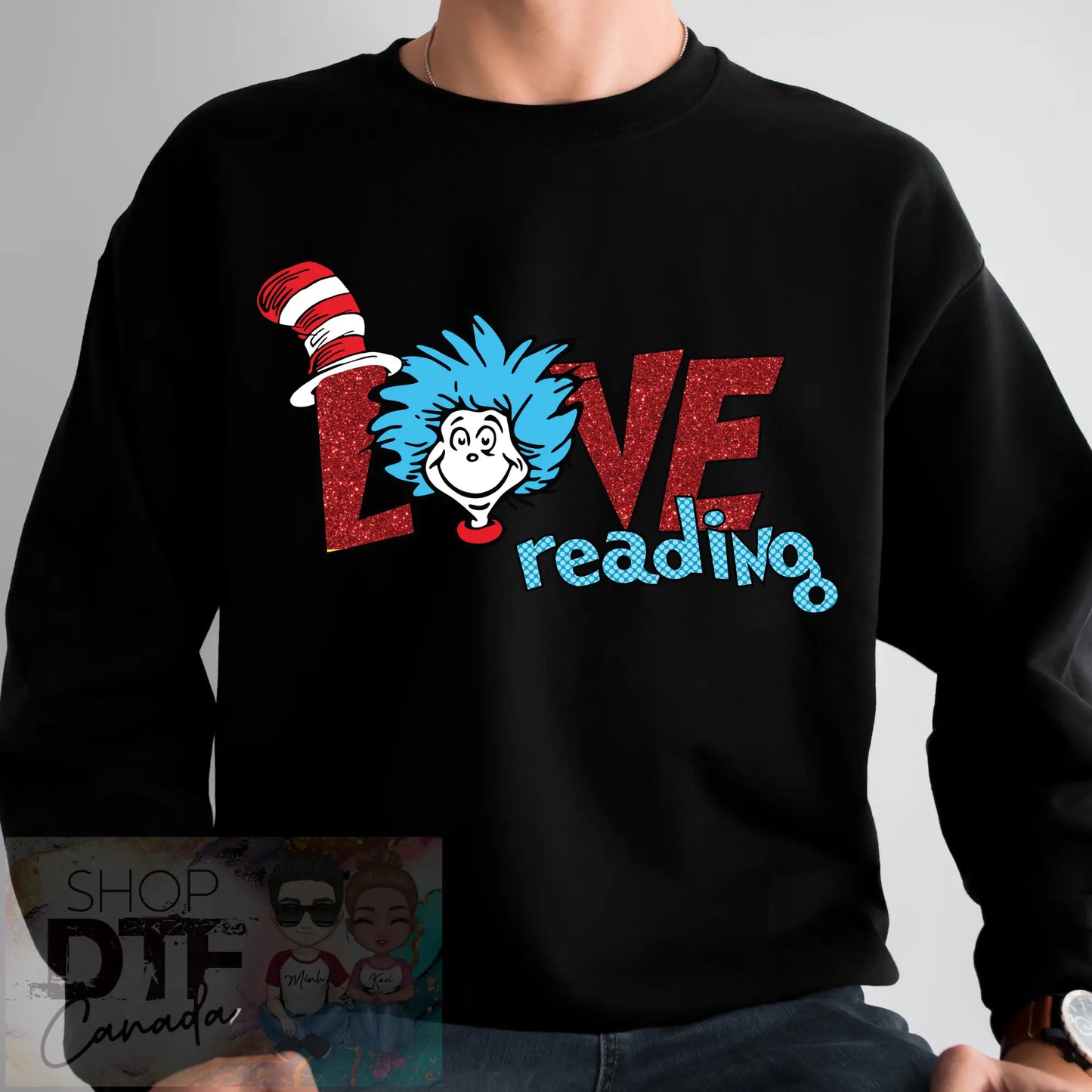 Dr. Seuss - Love Reading - Shirts & Tops