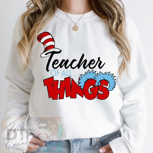 Dr. Seuss - Teacher of All things - Shirts & Tops