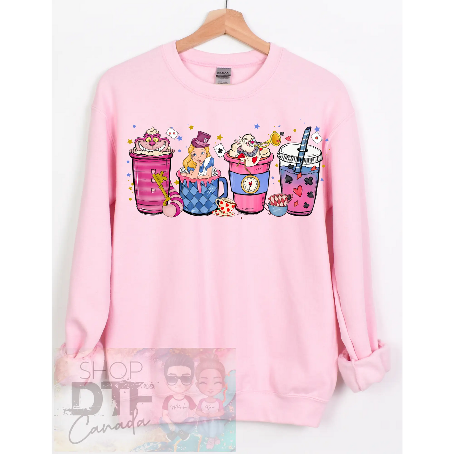 Easter - Alice in Wonderland cups - Shirts & Tops