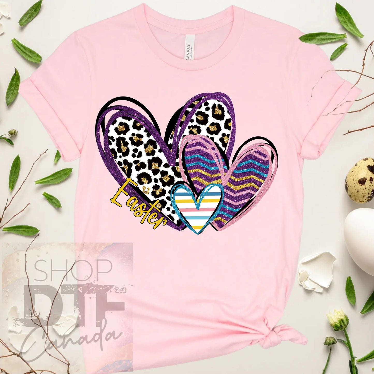 Easter - hearts 2 - shirts & tops