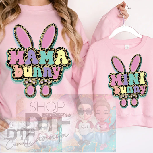 Easter - Mamma and mini bunny - Shirts & Tops