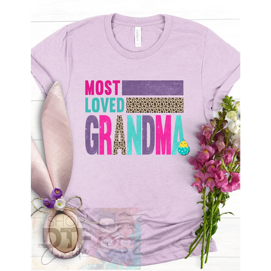 Easter - Most loved Grandma - Shirts & Tops