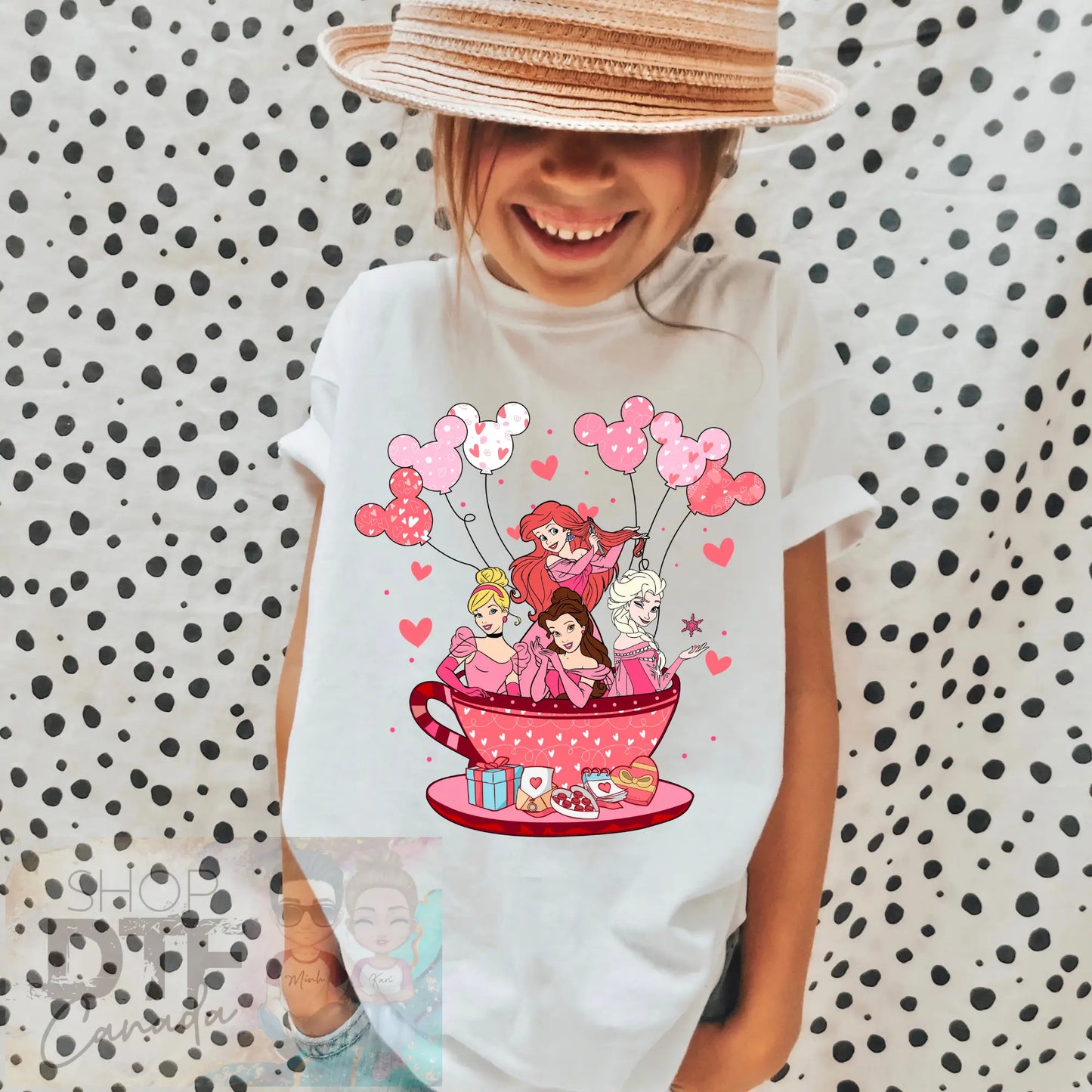 Kids - Disney Princess V day - Shirts & Tops