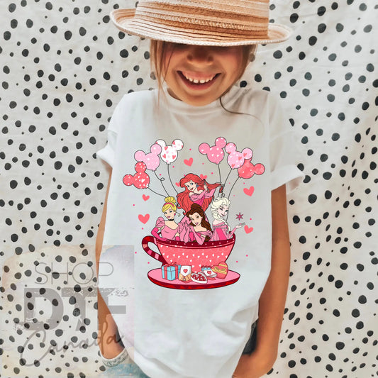 Kids - disney princess v day - shirts & tops