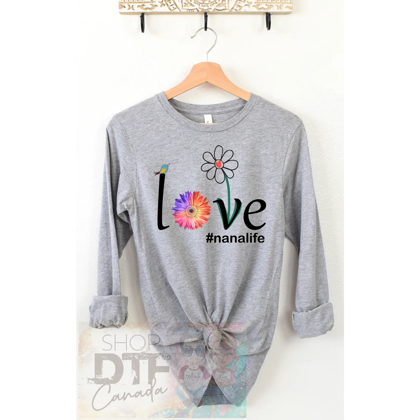 Nana - Love flower #Nanalife - Shirts & Tops