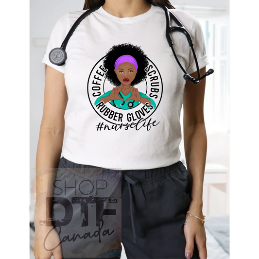 Nurse - black nurse - shirts & tops