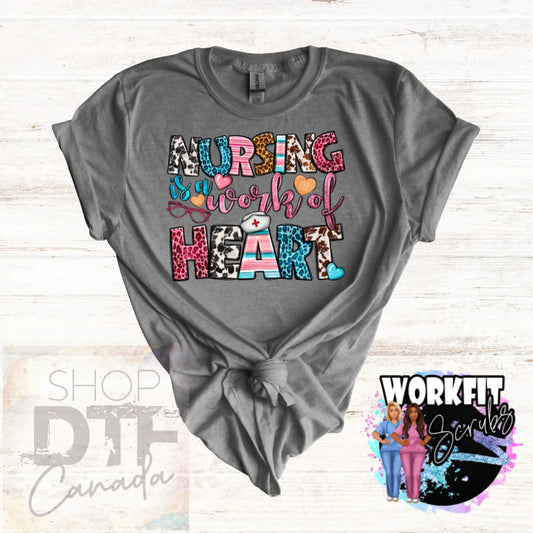 Nurse - nursing heart - shirts & tops