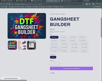 GANGSHEET BUILDER