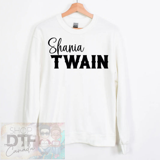 Shania Twain - Name Black - Shirts & Tops