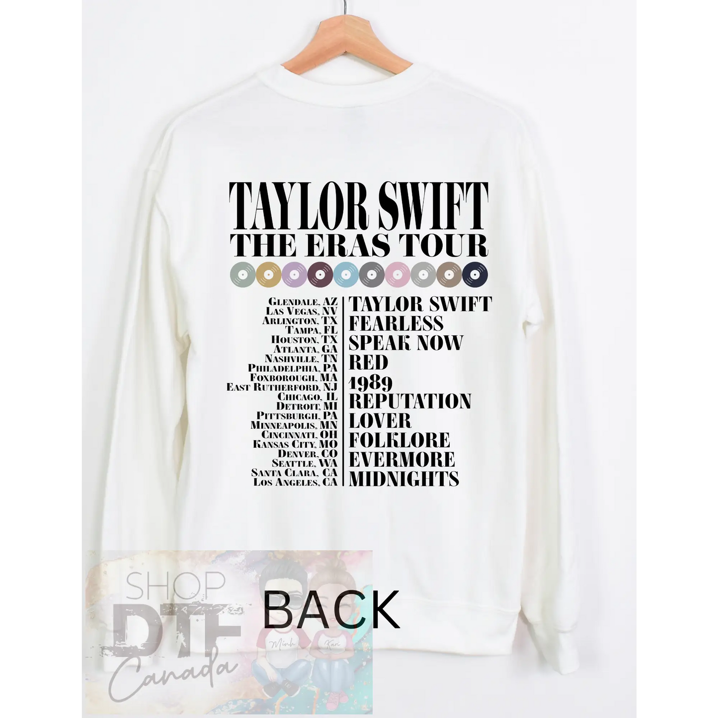 Taylor Swift - Era 3 Back - Shirts & Tops