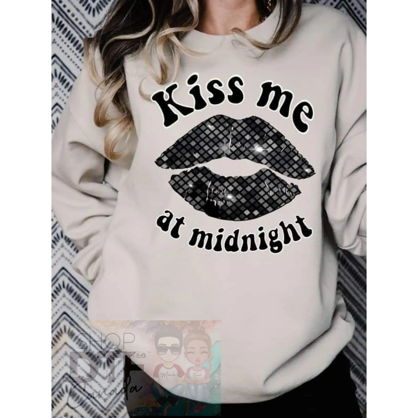 Valentine’s Day - kiss me at midnight - Shirts & Tops