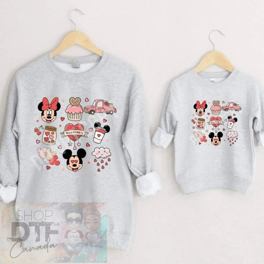Valentine’s Day - Mickey mouse 1 - Shirts & Tops