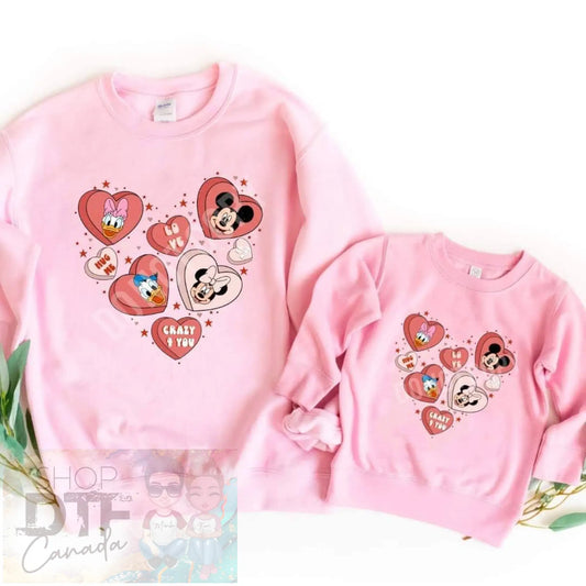 Valentine’s Day - Mickey mouse 2 - Shirts & Tops